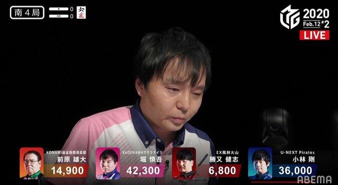 仕事人・堀慎吾、颯爽とトップにインタビューも急成長 ファンも「いい感じになってきた」／麻雀・Mリーグ 2枚目