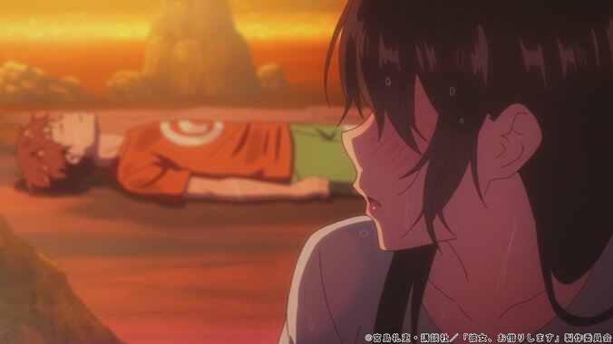 アニメ「彼女、お借りします」目を覚まさない和也に千鶴は顔を近づけ…第5話先行カット&あらすじ公開 2枚目