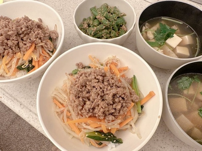  辻希美、夕食をビビンバにした理由「美味しゅうございました」  1枚目
