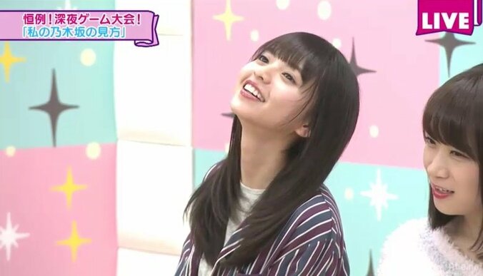 西野七瀬、齋藤飛鳥らが私服パジャマ姿で深夜ゲーム大会「私の乃木坂の見方」 4枚目