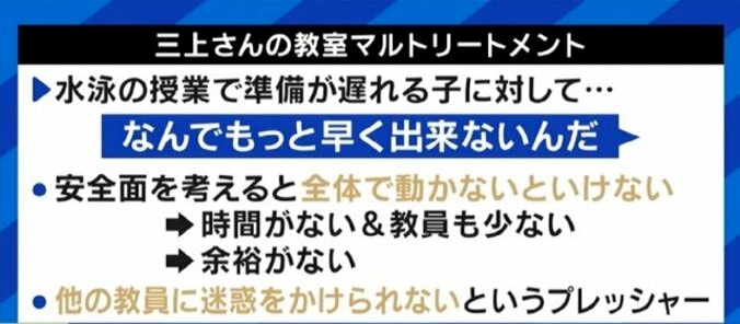 「何回言われたらわかるの？」「やる気がないんだったら、もういいよ」教師たちが思わずしてしまう“教室マルトリートメント”、背景に“追い詰められ感”か 6枚目