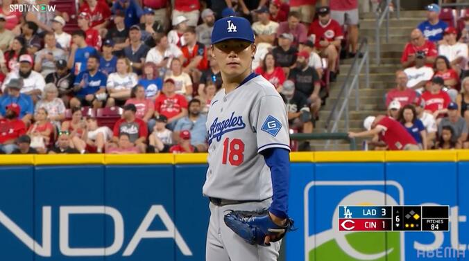 【写真・画像】山本由伸、熱投後に見せた表情が話題「ゆっくり休んで」「素晴らしかった」ファンから労いの声　1枚目