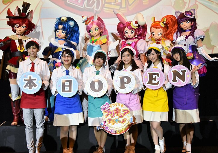 美山加恋、福原遥、水瀬いのりの想い出スイーツは? 『映画キラキラ☆プリキュアアラモード』舞台挨拶