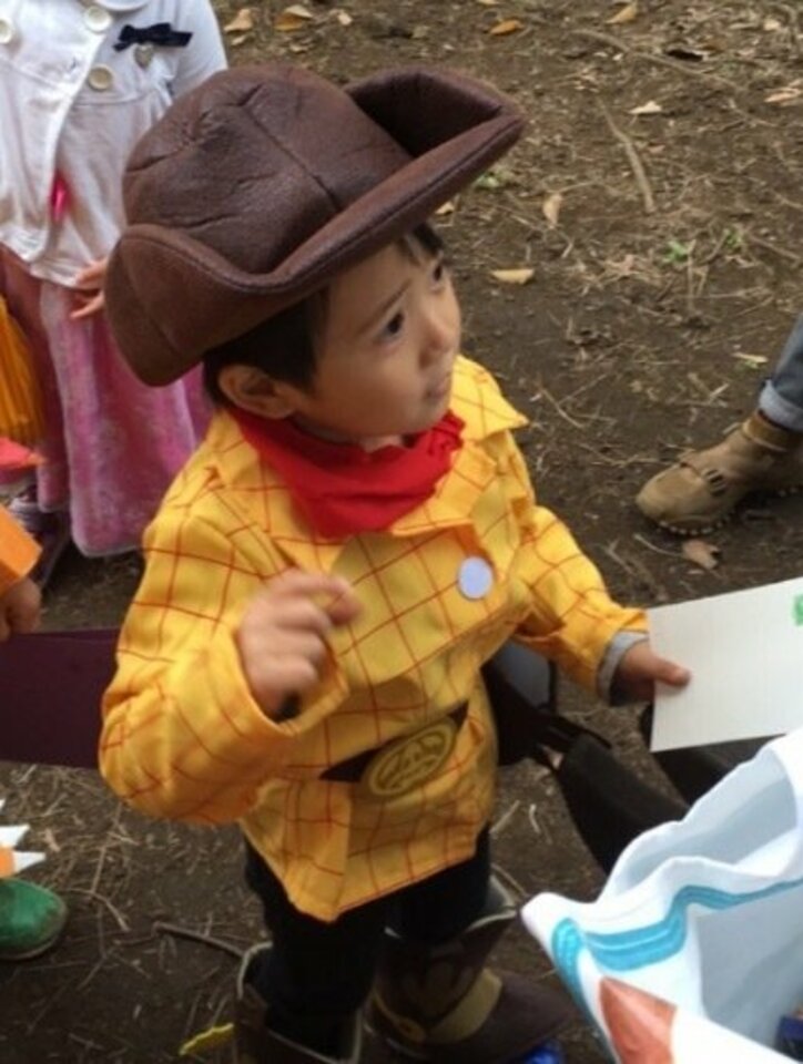 海老蔵、子供たちの微笑ましい姿に「似合っとるよ」