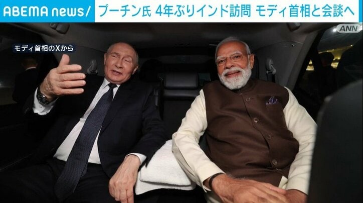 プーチン大統領、モディ首相