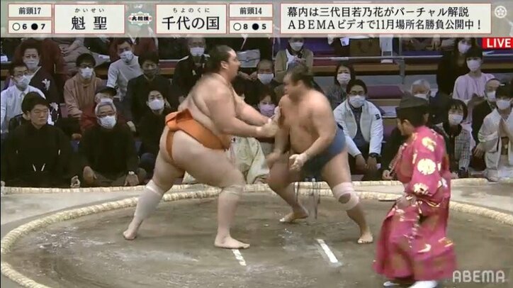 「やっぱり慣れないことはやるものじゃない」実況、大相撲の“敗因”を見てポツリ　視聴者共感「本当にね」