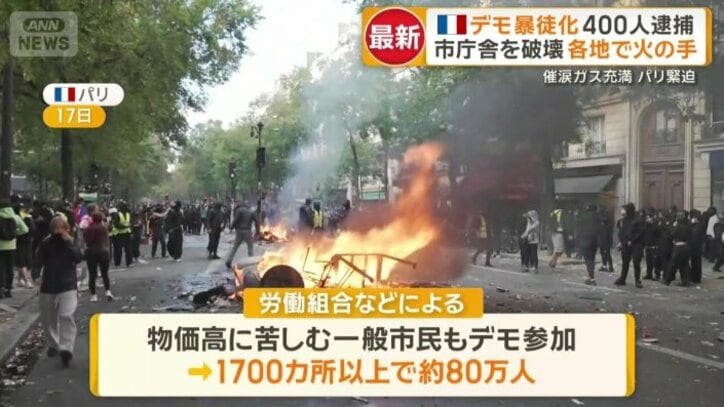 1700カ所以上で約80万人がデモ参加