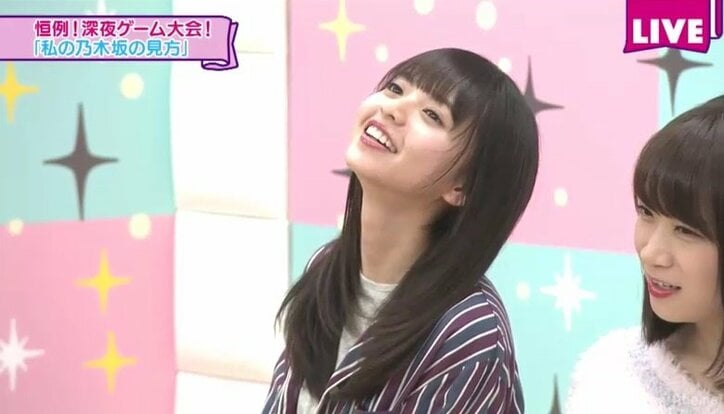 西野七瀬、齋藤飛鳥らが私服パジャマ姿で深夜ゲーム大会「私の乃木坂の見方」