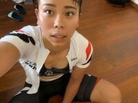 太田りゆ、合宿中の汗で“メイクダダ流れ”な自撮り公開「ギリギリ生存しています」／ガールズケイリン