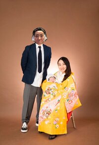 キンタロー。『お宮参りの写真。』