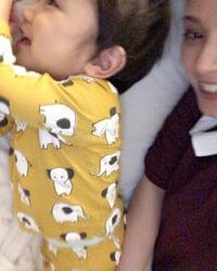 平愛梨、就寝前の息子とのラブラブ動画を公開「可愛すぎて癒し」「天使がすぎる」とファン悶絶