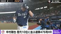 【映像】中村剛也の打った瞬間ソレとわかる“滞空時間の長～い”特大弾がヤバすぎると話題