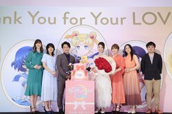 “最後のセーラームーン”公開の舞台挨拶で三石琴乃ら“五戦士”キャストが涙…＜劇場版『美少女戦士セーラームーンCosmos』＞