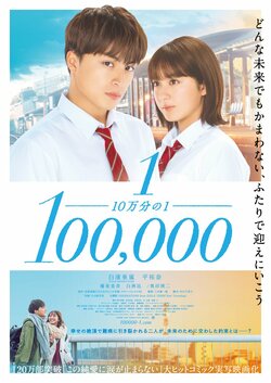 白濱亜嵐×平祐奈主演、映画『10万分の1』予告編＆ポスタービジュアル解禁