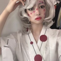 「Popteen」中学生モデル・菅井純愛が「鬼滅の刃」累のコスプレを披露 ファン「完成度がやばい」