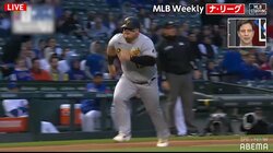 鈴木誠也の好返球より気になる122キロのぽっちゃり選手による全力疾走「かわいいなぁ」「どだどたどた」