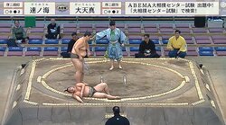 18歳の規格外力士が「進撃の巨人ぽい」と衝撃走る 土俵に叩きつけられた力士は「ガハッ」苦悶の声