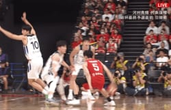 「誰にも止められない」河村勇輝の“神業ステップバックスリー”に原修太が唸る「NBA選手のプライドが見えた」