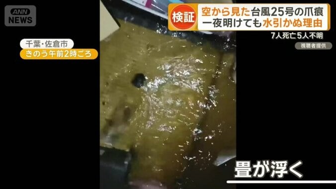 畳が浮いている