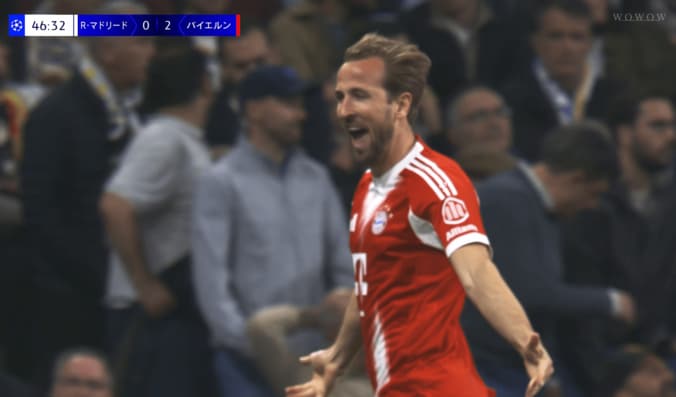 日本戦を欠場したがCL大一番で復帰して結果を残したケイン