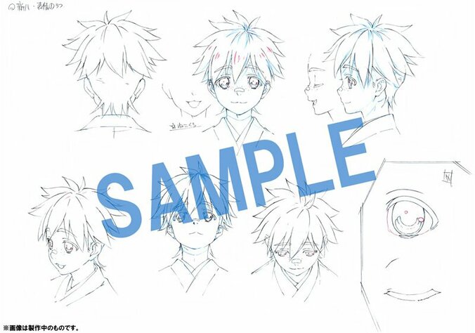 劇場アニメ「PEACE MAKER 鐵」開発中の永倉新八、藤堂平助、原田左之助のキャラ設定ラフが公開 3枚目