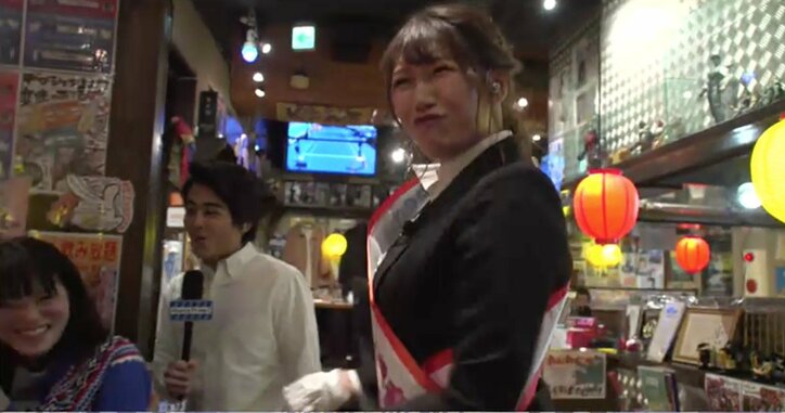 穂川果音、「気象予報士ランキング」で総合1位獲得なるか?居酒屋で“選挙活動”も