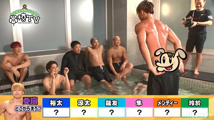 日焼けしすぎた亜嵐、境目をメンバーに披露しつっこまれる「焼きすぎだよ!」