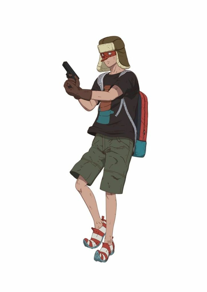 藤田のキャラ設定画