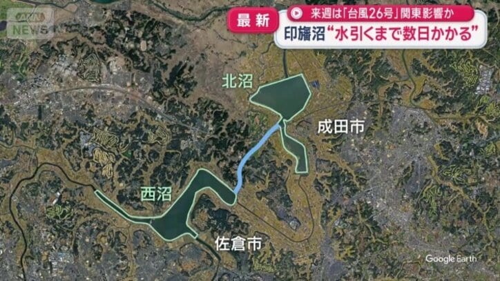 水路で結ばれている