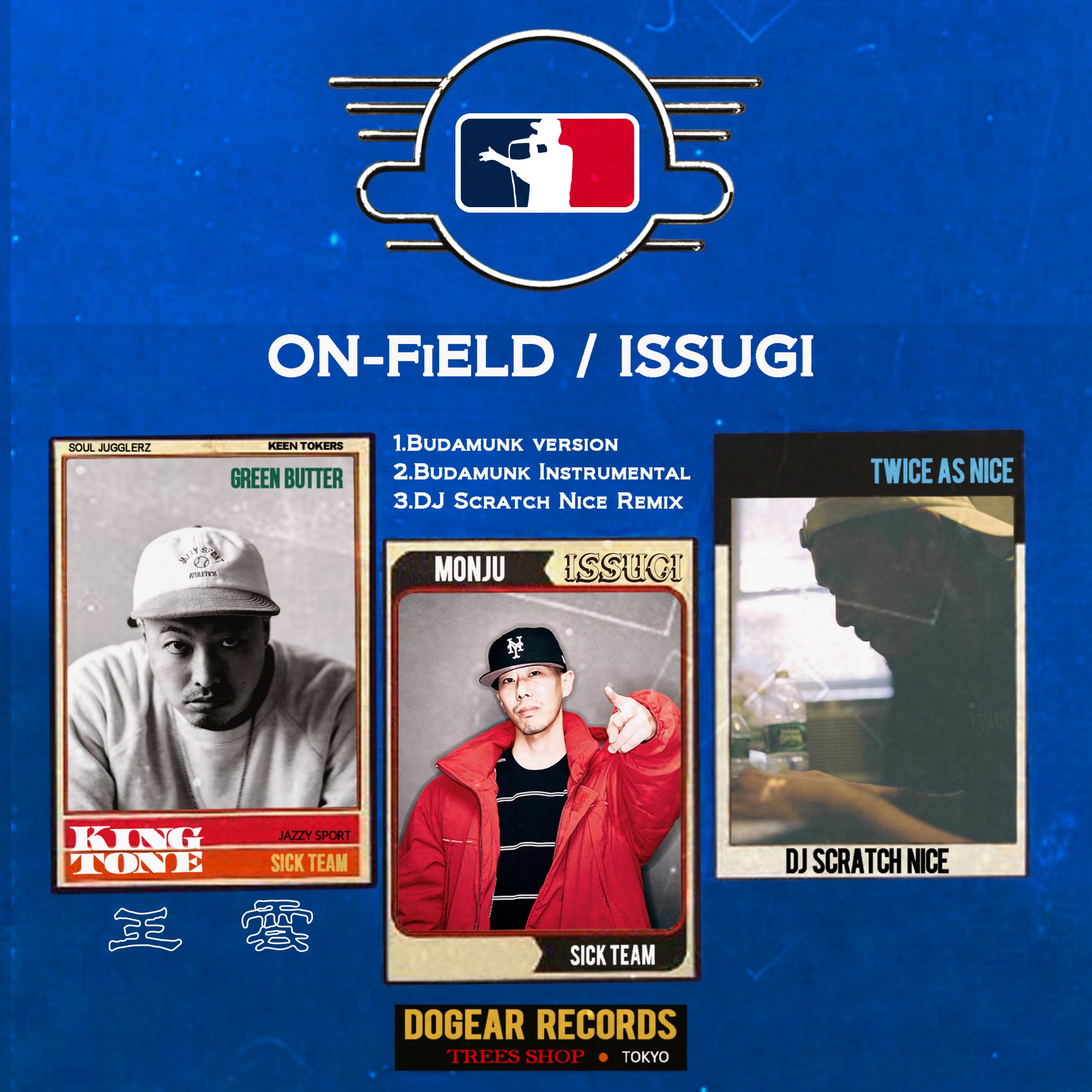 ISSUGIがBudamunkプロデュースによるニューシングル『ON FiELD』を