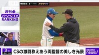 【映像】CSの激闘称えあう両監督の美しき光景