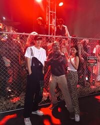 『オオカミちゃん』かずま＆ミチの”ユニバホラー”2ショットにファン歓喜「お似合いすぎます」