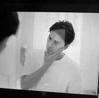 アレクサンダー『化粧品のイメージモデルの撮影』