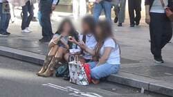 東京・銀座に「地べた族」急増で物議　ベンチ置けず警察も困惑　状況次第では法令違反