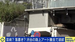 EXIT兼近大樹「アートであると同時に落書きだから価値がある」りんたろー。「違法だけど認められたというところにエモさがある」渋谷区が撤去したモザイクアート、残すべきだった？