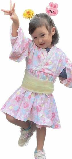  アレク、浴衣を着用した可愛い娘の姿を公開「モデルちゃん」 