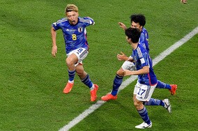 【W杯】日本が「奇跡の逆転！」　後半早々の2発に大熱狂「起きたらびっくり」「やばすぎる！」