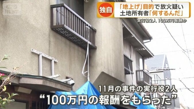 実行役2人は“100万円の報酬をもらった”