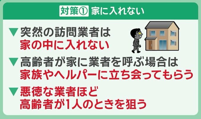 対策1「家に入れない」