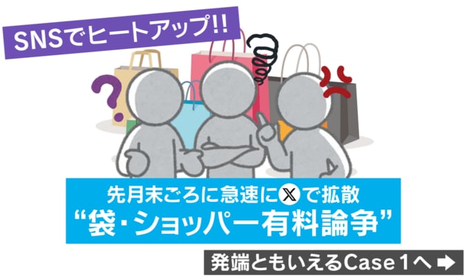買い物袋の有料化論争