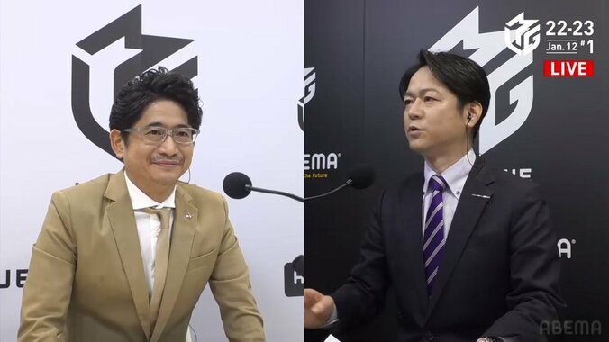 「死ねば助かるのに…」萩原聖人“アカギボイス”で名ゼリフ＆選手紹介 ファンは大喜び「かっこよすぎるだろ！！！」／麻雀・Mリーグ 1枚目