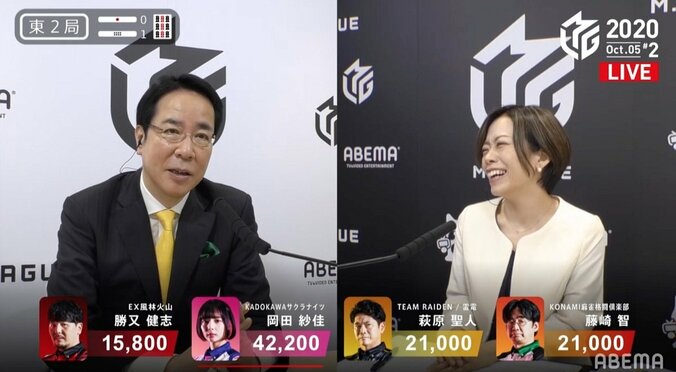 トラブルも「前向きに捉えれば」 レジェンド雀士がオカルト解説「卓だってびっくりするんです」／麻雀・Mリーグ 1枚目