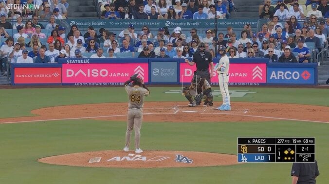 なお、この日パヘスはノーヒットに終わった