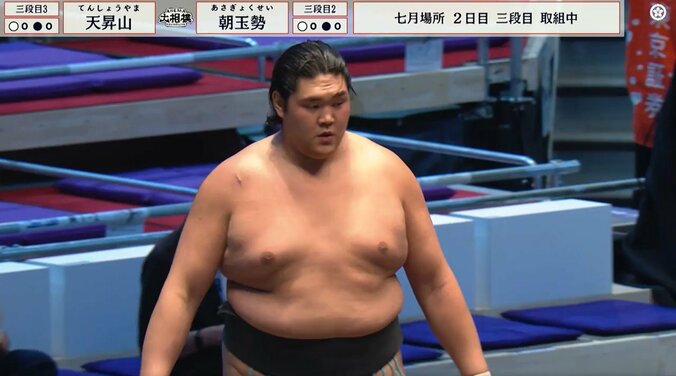 「何頭身だよ」身長197センチの“小顔”若手力士に熱視線「めっちゃ脚長い…」 5枚目