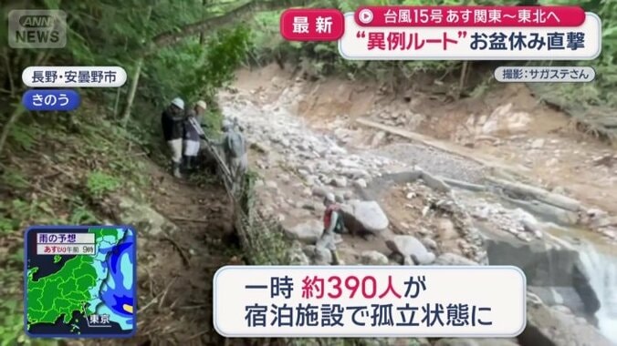 下山が困難に