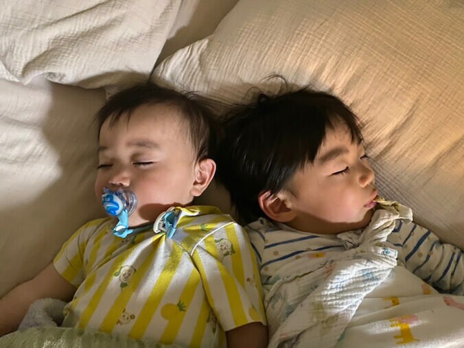  豊崎由里絵アナ、2人目の出産後に想定外だったこと「こんな仲良し兄弟になるとは」  1枚目