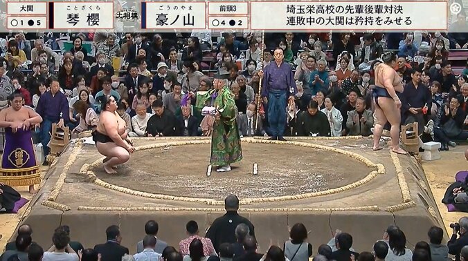 勝ったのは琴櫻