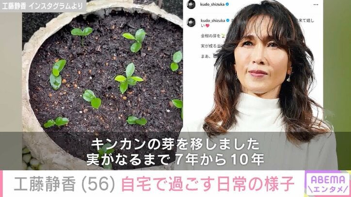 工藤静香 Instagramより