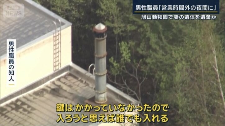 男性職員の知人