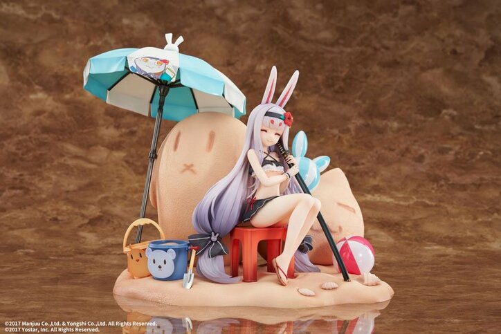 【写真・画像】『アズールレーン』より「島風」が着せ替え「小休憩のサマーアイランド」の姿でフィギュア化！予約受付中　9枚目